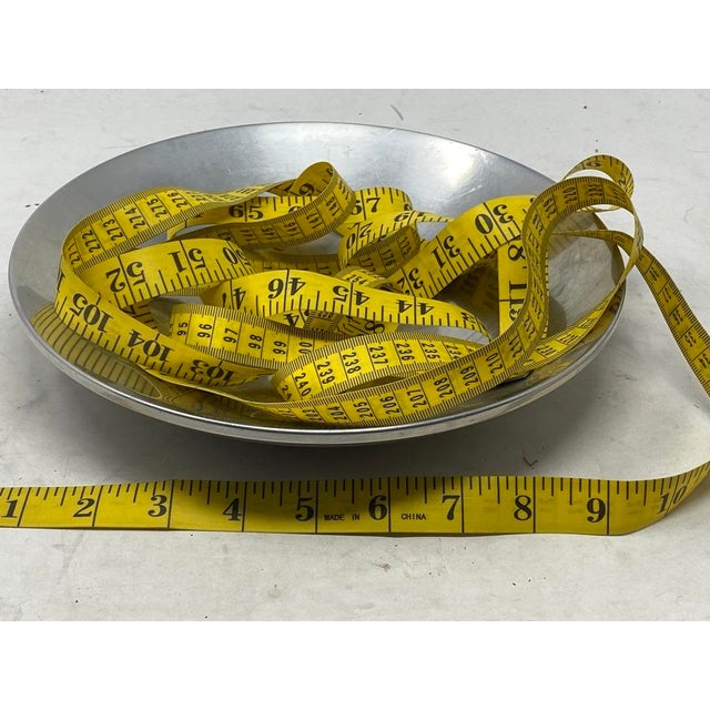 Metal 1960s Mid-Century Modern Dansk Polished Aluminum Serving Bowl by Jens Quistgaard For Sale - Image 7 of 8
