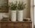 Maine Coastal Cottage Style Whitewashed Deco Vases Umbrella Stands McCoy Pottery - Pair For Sale - Image 9 of 9