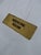 Mid-Century Modern Mid-Century Vintage Brass "Medicine Room" Sign For Sale - Image 3 of 5