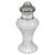 American Sterling and Engraved Glass Muffineer, Attributed to Hawkes, 1900 A finely executed American Victorian sterling-...