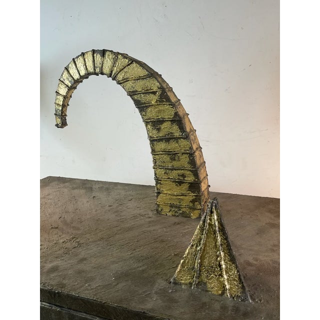 Incredible Brutalist Style Metal Cat Cabinet. For Sale In Philadelphia - Image 6 of 11