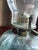 Vintage Mid-Century 1960s Chamber Style Oil Lamp Hurricane Lamp For Sale - Image 4 of 13
