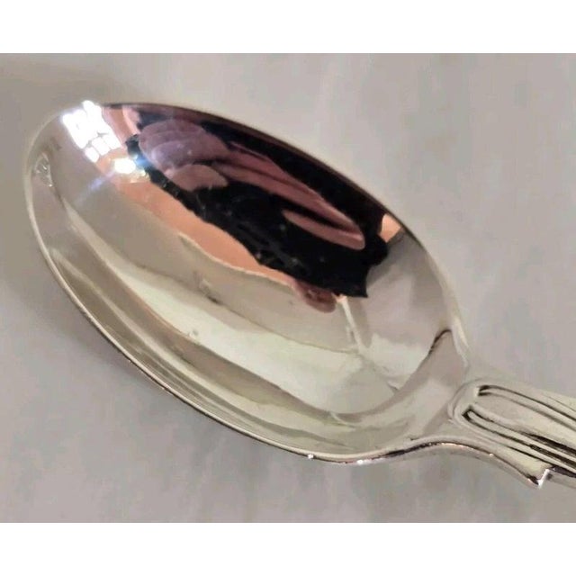 Antique Victorian English Sterling Silver Teaspoons, 1896, Set of 6 For Sale - Image 15 of 18