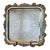 Mid-Century Poole Silver-Plated Footed Serving Tray, Circa 1950, 12” Square For Sale