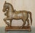 Decorative Hand Carved Wooden Statues of Horses, 1880, Set of 2 For Sale - Image 17 of 18