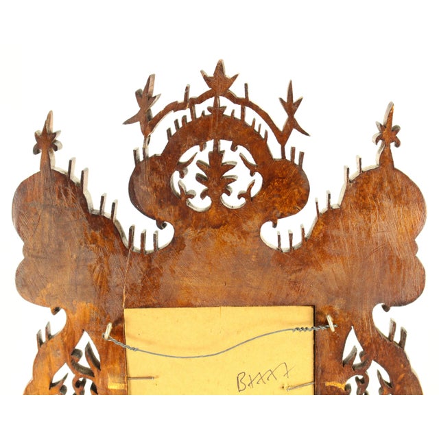 19th Century Chinese Carved Wooden Frame For Sale - Image 12 of 12