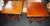 Kroehler Mfg. Co. Mid 20th Century Kroehler Walnut Sculpted Cross Leg End Accent Tables - a Pair For Sale - Image 4 of 7