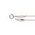 2010s Tiffany & Co. Elsa Peretti Diamonds by the Yard 0.54ct Plat Solitaire Necklace For Sale - Image 5 of 11