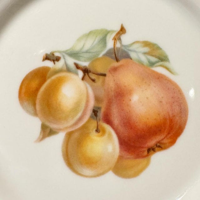 Traditional Schwarzenhammer Bavaria Reticulated Porcelain Plates For Sale - Image 3 of 5