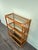 Vintage Italian Bookcase Shelf in Bamboo and Smoked Glass, 1980s For Sale - Image 6 of 12
