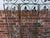 Antique 4 Panel Iron Screen. For Sale - Image 11 of 15