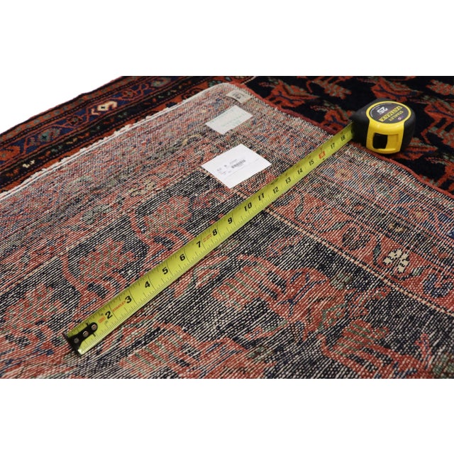 Mid 20th Century Antique Persian Azerbaijan Runner - 03'02 X 12'10 For Sale - Image 5 of 9
