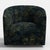Spritely Home Lana Swivel Chair in Verdure Navy For Sale - Image 4 of 7