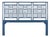 Finn Headboard King - Navy For Sale