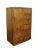 Mid-Century Modern Rare Vintage Burl American Martinsville MCM Brutalist Armoire Wardrobe 1972 For Sale - Image 3 of 8