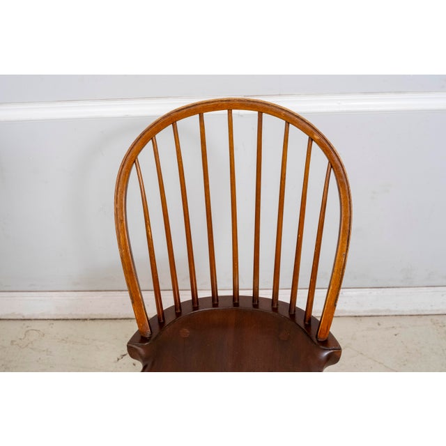 Set of 3 Dr Dimes Windsor Style Bar or Counter Chairs For Sale In Philadelphia - Image 6 of 18