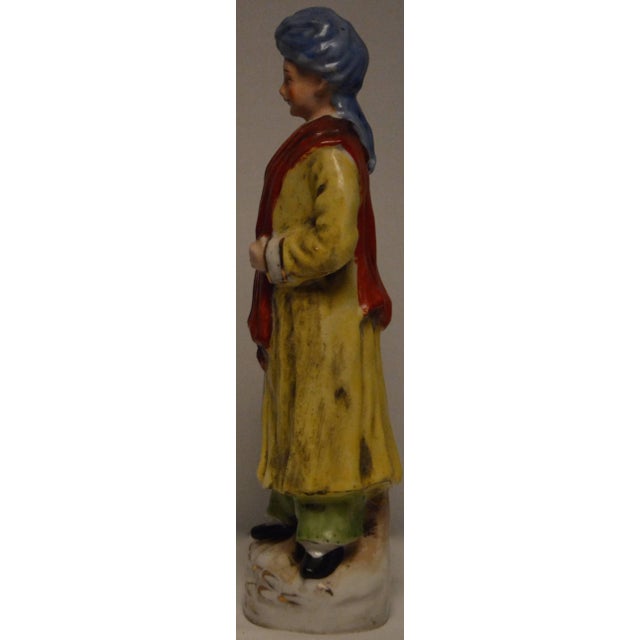 1950s Turkish Inspired Figurine in Ottoman Garments For Sale - Image 5 of 9