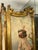 Wood Antique French Rococo Gilded Three-Panel Hand-Painted Folding Screen With Cherubs and Floral Motifs For Sale - Image 7 of 10