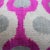 Contemporary Velvet Pink Throw Pillow With Down Insert For Sale In San Francisco - Image 6 of 7