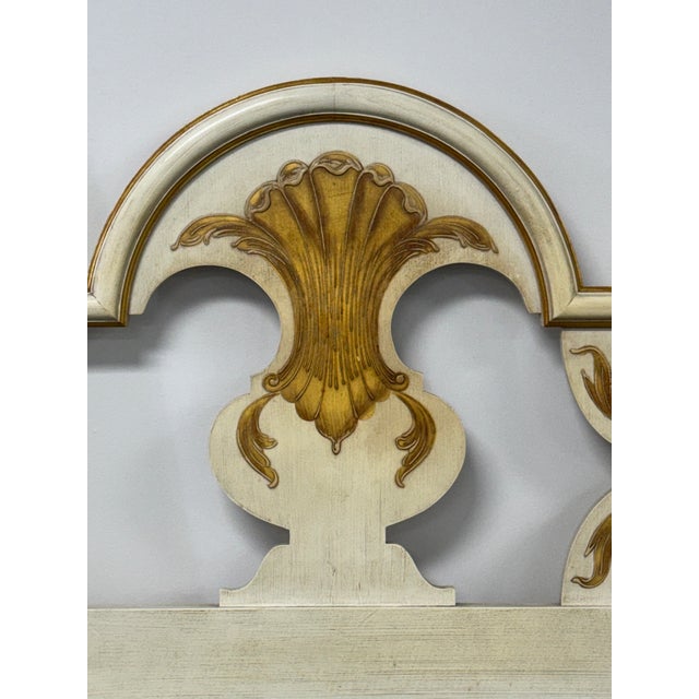 John Widdicomb John Widdicomb "Classic" French Provincial King Size Headboard For Sale - Image 4 of 6