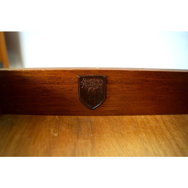 1950’s Mid-Century Modern Landstrom Blonde Nightstand For Sale - Image 12 of 12