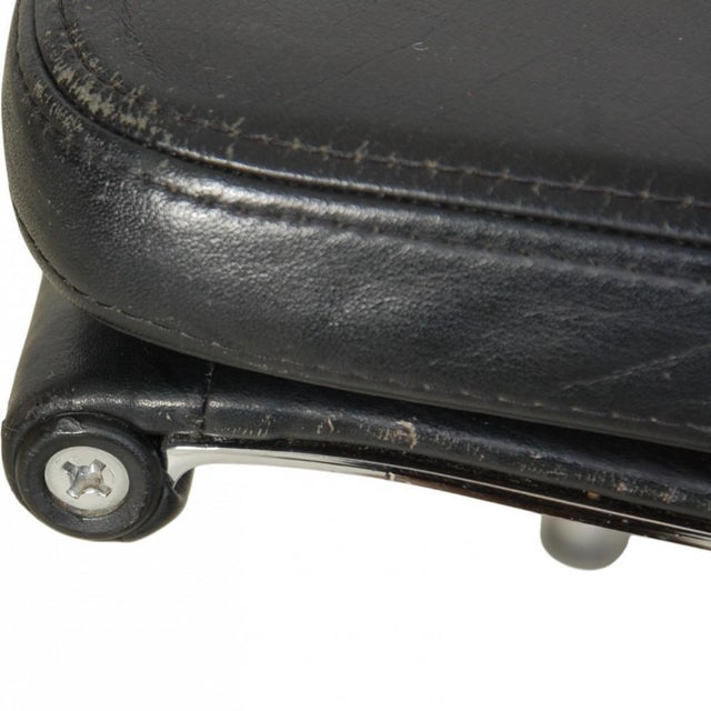 Vintage EA209 Softpad Chair in Black Leather by Charles Eames, 2000s For Sale - Image 9 of 18