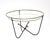 Vintage Steel and Brass Coffee Table from Edward Ihnatowicz, 1950s For Sale - Image 6 of 6