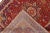 Beautiful Vintage Persian Tabriz Handknotted Wool Rug with a red field. This rug has multicolr accents in all over...