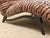 1950s Tiger Print Sculptural Chaise Lounge Newly Upholstered For Sale - Image 11 of 11