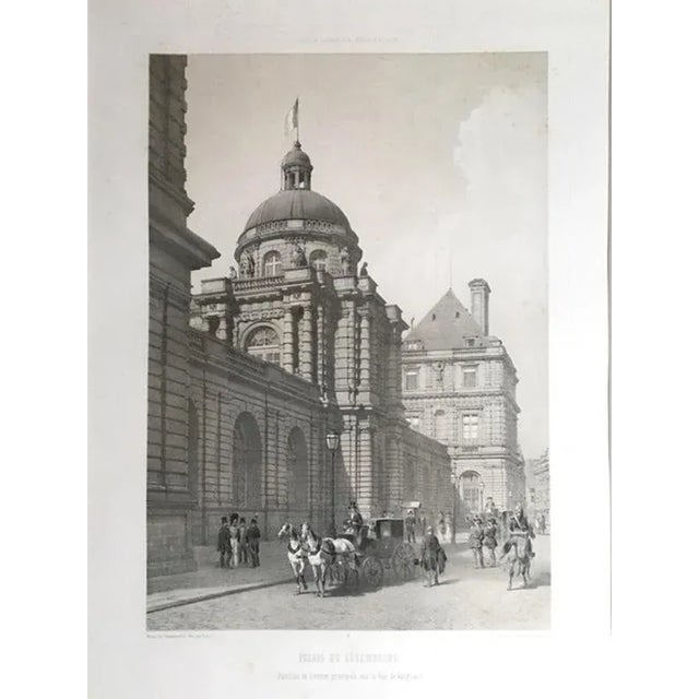 French Artist, Paris, Black and White Print on Paper For Sale - Image 11 of 18