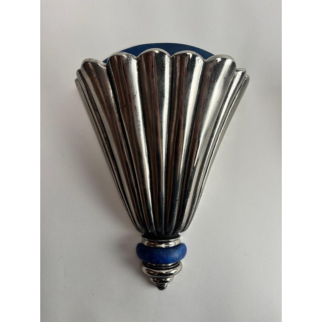 Art Deco Wall Lights from CS Arte, Florence, Italy, 1970s, Set of 3 For Sale - Image 6 of 11
