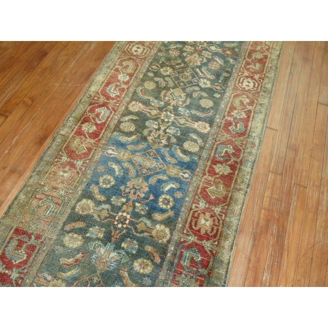 Antique Malayer Runner - 2'11" x 13'9" For Sale - Image 4 of 7
