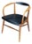 Jack Cartwright for Boling Charter Mid-Century Modern Bent Walnut Armchair, Circa 1958 For Sale
