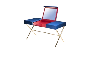 Secret Sin Dressing Table in Blue & Red by Giorgio Ragazzini for VGnewtrend