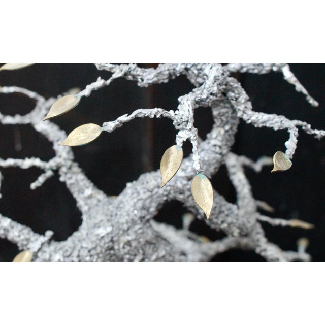1970s Vintage Silver Solder Cascading Bonsai Tree, 1970s For Sale - Image 5 of 9