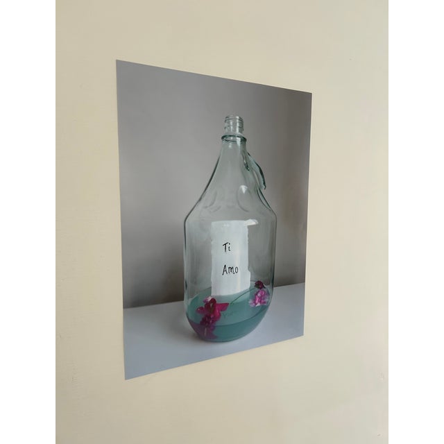 Modern Message in a Bottle -Ti Amo For Sale - Image 3 of 6