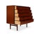 Vintage Danish Mid-Century Five-Drawer Rosewood Dresser For Sale - Image 4 of 9