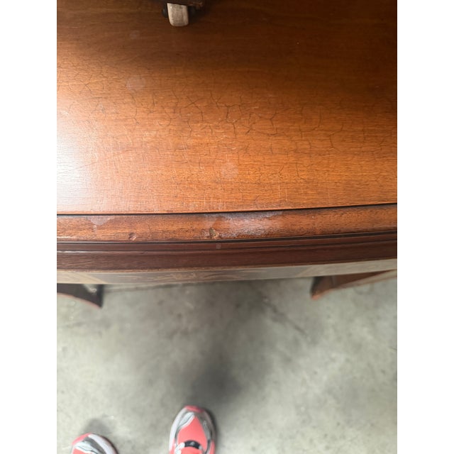 Early 20th-Century Antique Venetian Neoclassical Painted Vanity For Sale - Image 15 of 15