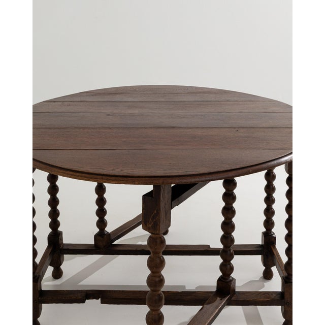 Drop-Leaf Table in Original Patina, Antique, United Kingdom, 19th Century For Sale - Image 13 of 15