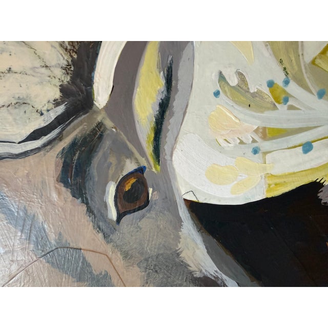 2020s "Ram Stare" a Ram Painting For Sale - Image 5 of 12