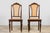 Mid 19th Century Set of Eight French Napoleon III Empire Style Mahogany Caned Dining Chairs, 19th Century For Sale - Image 5 of 18