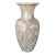 Vintage Marble Coral Stone Vase For Sale