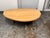 Traditional Bespoke Asymmetrical Natural Oak Coffee Table For Sale - Image 3 of 12