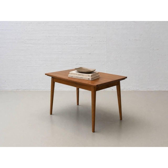 An elegant, extendable dining table from the swiss manufacturer willisau, perfectly reflecting the clean and functional...