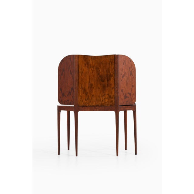 Wood Vanity and Side Table by Carl-Johan Boman, 1940s, Set of 2 For Sale - Image 7 of 14
