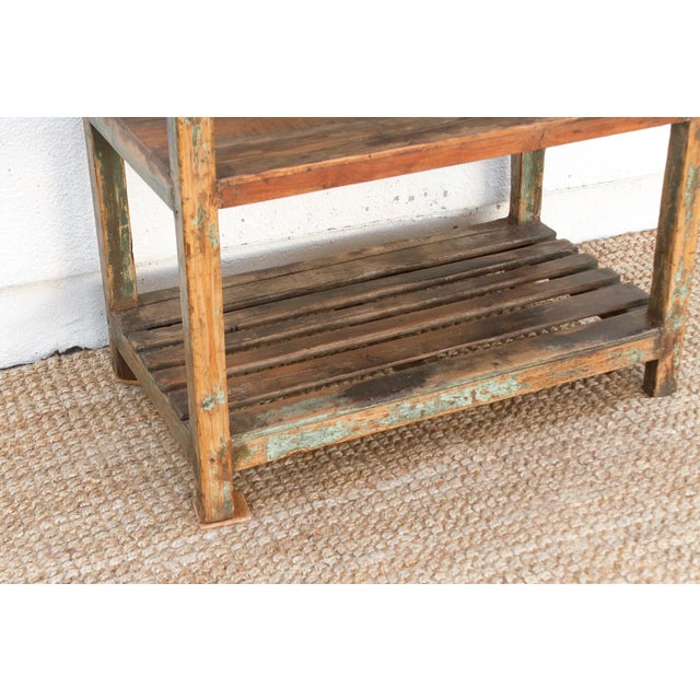 Antique French Colonial Etagere Cabinet For Sale In Los Angeles - Image 6 of 10