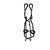 Black Wrought Iron Folding Firewood Log Holder With Scroll Handles For Sale - Image 9 of 10