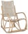 Modern Catherine Rattan Rocking Chair in Antique Grey For Sale - Image 3 of 7