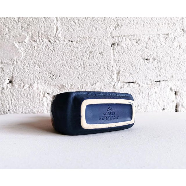 Red Red & Blue Fat Lava Vase from Dümler & Breiden, 1970s For Sale - Image 8 of 10