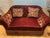 Love Seat, Beautiful Custom Made , Plush, Tufted, Rich Brown Velvet Fabric For Sale In Los Angeles - Image 6 of 9
